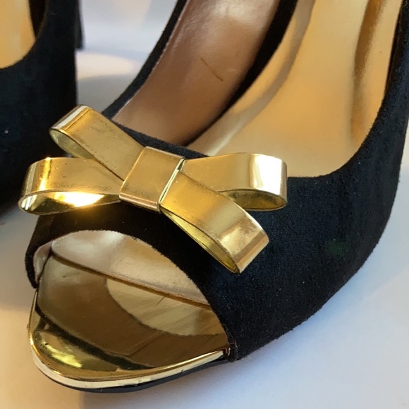 Holiday Party Shoes Tied w\ a Bow - Picture 6 of 10